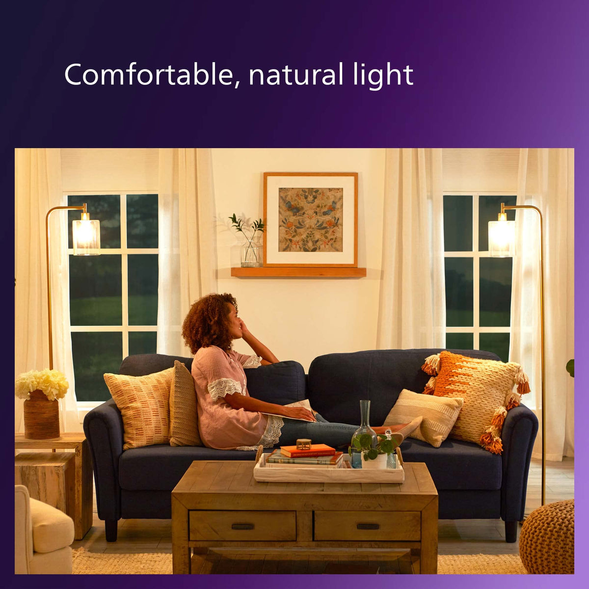 Philips LED 75W PAR20 sustainable packaging reduces plastic usage.