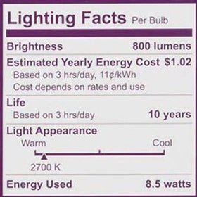 Philips LED A19 8-pack energy efficient lighting for lower bills.