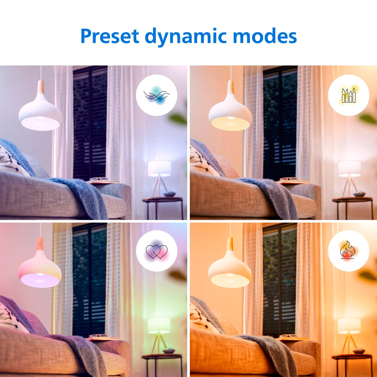 Philips Smart LED bulb with E26 base for easy retrofit