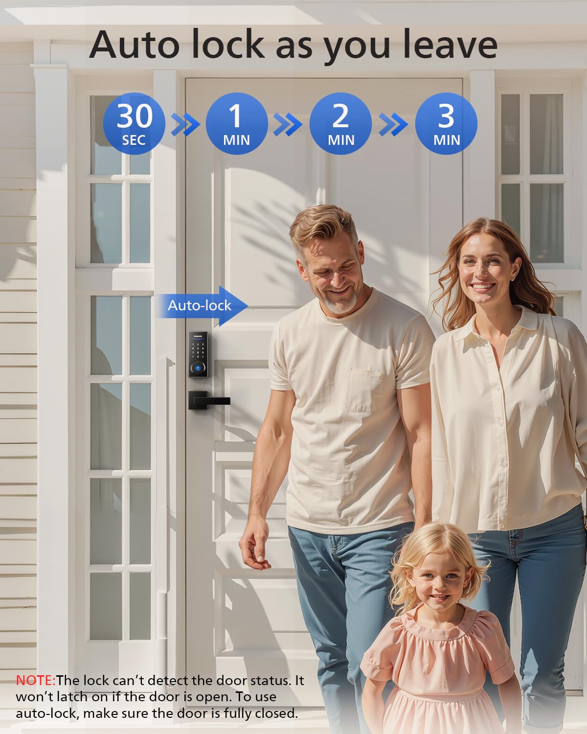 Bluetooth unlock scenario with compatible device within range.