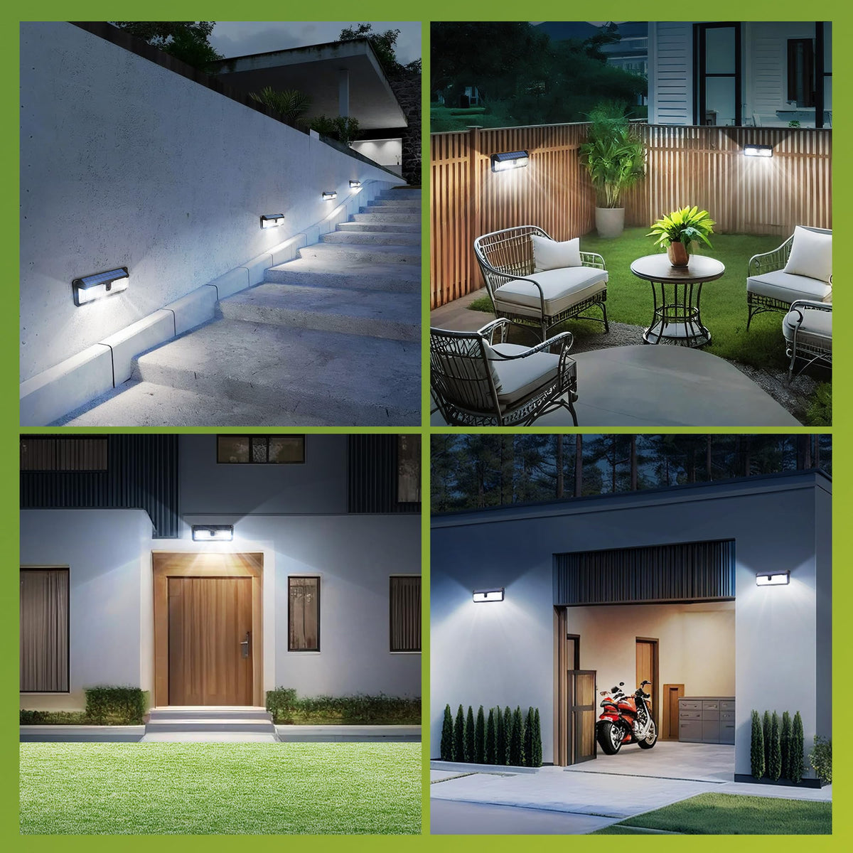 Philips solar lights secure walkways and entryways with reliable lighting.