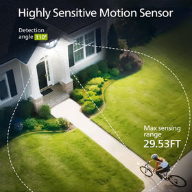 Remote control to adjust brightness and modes from distance.