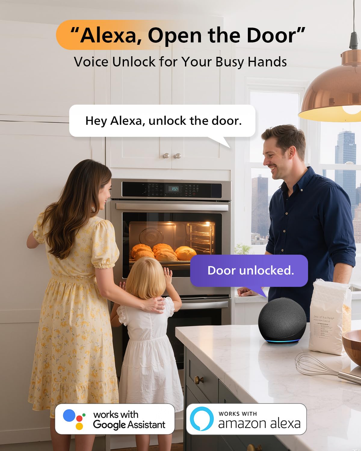 Philips fingerprint unlock in 0.3 seconds speeds family entries.