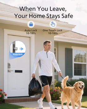 Philips Wi‑Fi Door Lock anti-tamper alarm — extra protection from tampering.