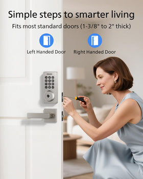Philips Wi‑Fi Door Lock low-battery alert — stay informed on power status.