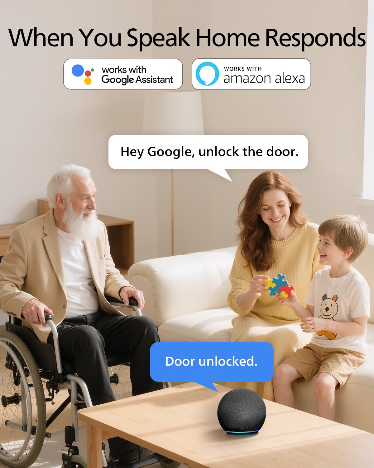 Philips Wi‑Fi Door Lock passcode entry — secure numeric codes for access.