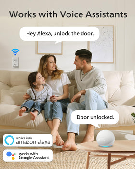 Philips Wi-Fi Smart Door Lock temporary pins for guests