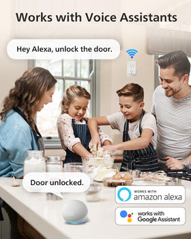 Finger placed on fingerprint sensor for fast, secure access with Philips lock.