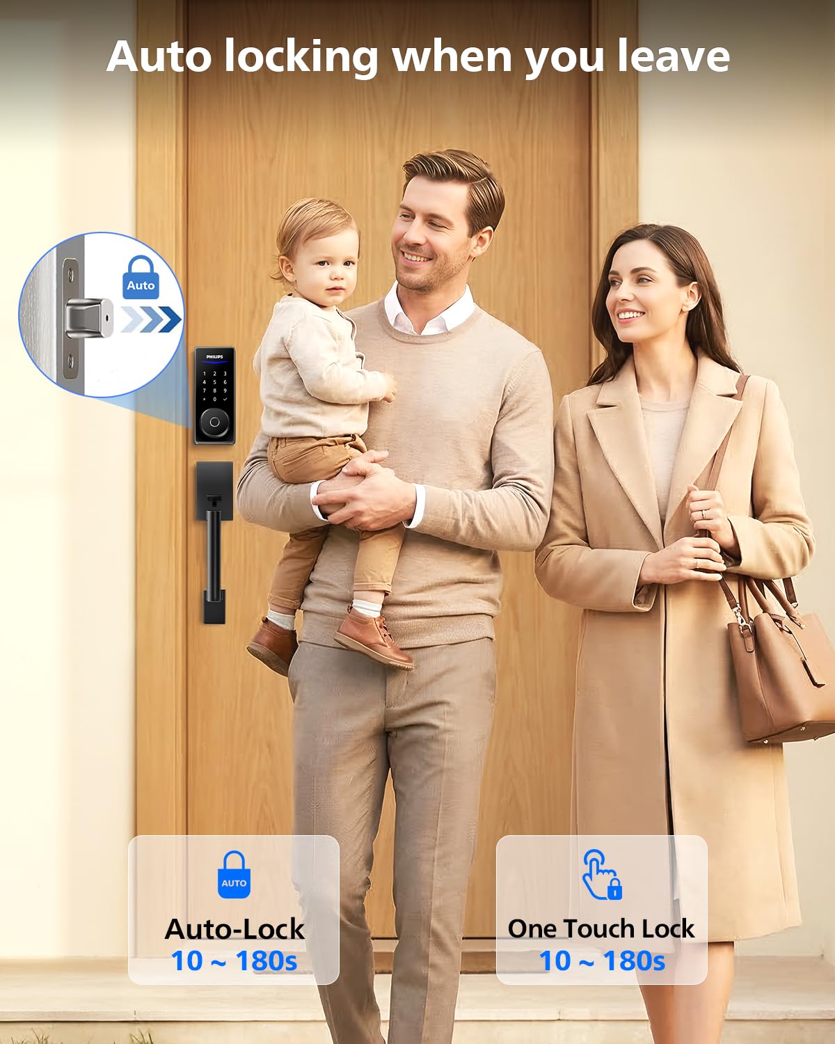 Philips WiFi Smart Lock guest PIN codes enable flexible access
