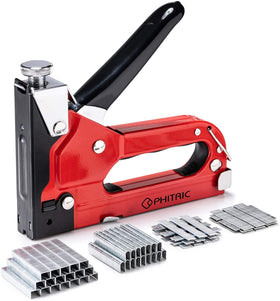 PHITRIC upholstery staple gun with 4in1 capability for upholstery and light carpentry