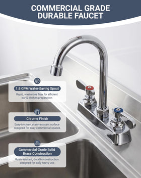 Phivan durable brass faucet with chrome finish for timeless use