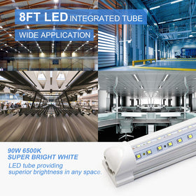 Phiwicsh long lasting 60 000 hour lifespan supports durable shop lighting