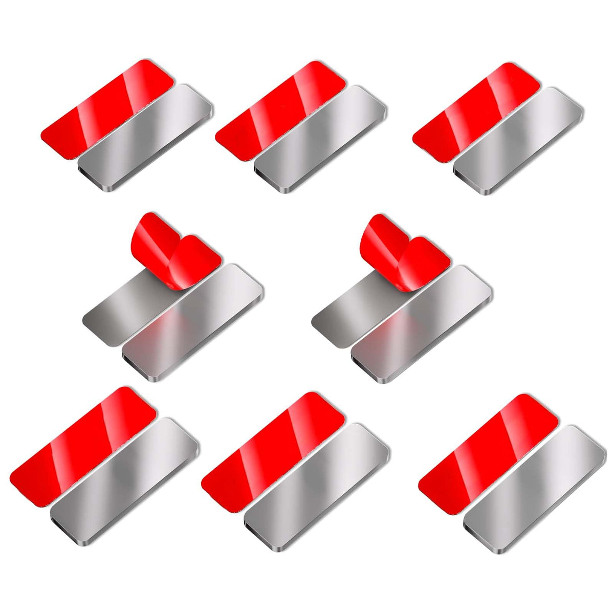 PHIXBEAR 8-pack magnetic cabinet door catch provides strong hold for secure, closed cabinets.