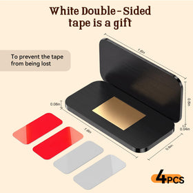 PHIXBEAR adhesive magnet with metal body close-up shows robust hardware