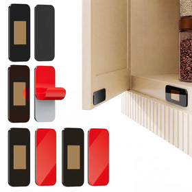 PHIXBEAR no drill magnetic cabinet catch close-up with concealed 15LBS hold