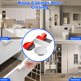 PHIXBEAR stainless steel cabinet latch resists moisture for damp areas