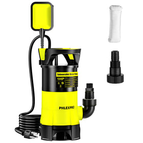 PHLEX PRO submersible pump in action for high-volume water transfer