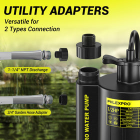 PHLEX PRO 16.4 ft power cord for easy placement.