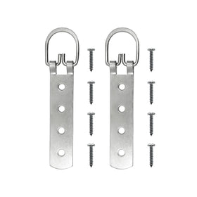 PHS D-ring hangers show 200 lb capacity for heavy wall art.