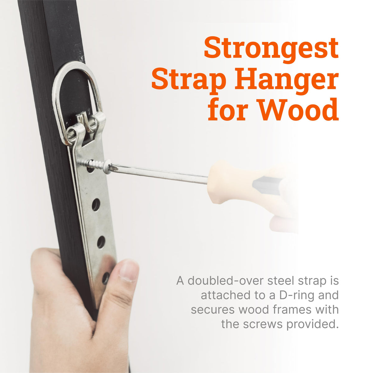 PHS complete hardware kit includes two hangers and screws.