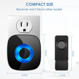 PHYSEN packaging includes batteries and mounting hardware for fast setup.