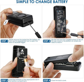 PHYSEN plug-in adapter keeps doorbell powered reliably.