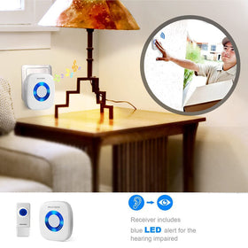 PHYSEN LED flash alerts provide visible notification even in bright rooms