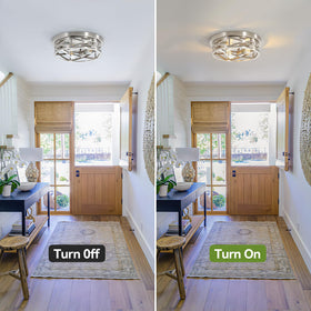 Piano7797 hallway lighting flush mount, neat fixture for entryways.