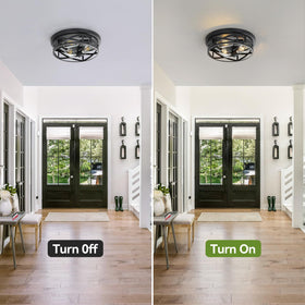 Piano7797 versatile ceiling light ideal for bedrooms, kitchens, and entryways.