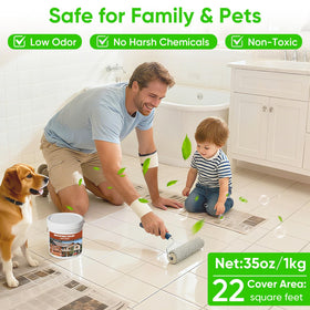 PIBEIBUK Invisible Waterproof Agent 35oz coverage area provides a strong seal.