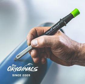 Pica Big Dry Marker lead nib delivers millimeter-precise layout marks.