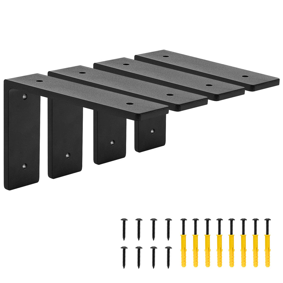 PICESA 6x4 shelf bracket front view for sturdy storage