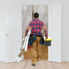 Pick for Life reusable dust barrier is easy to clean and store