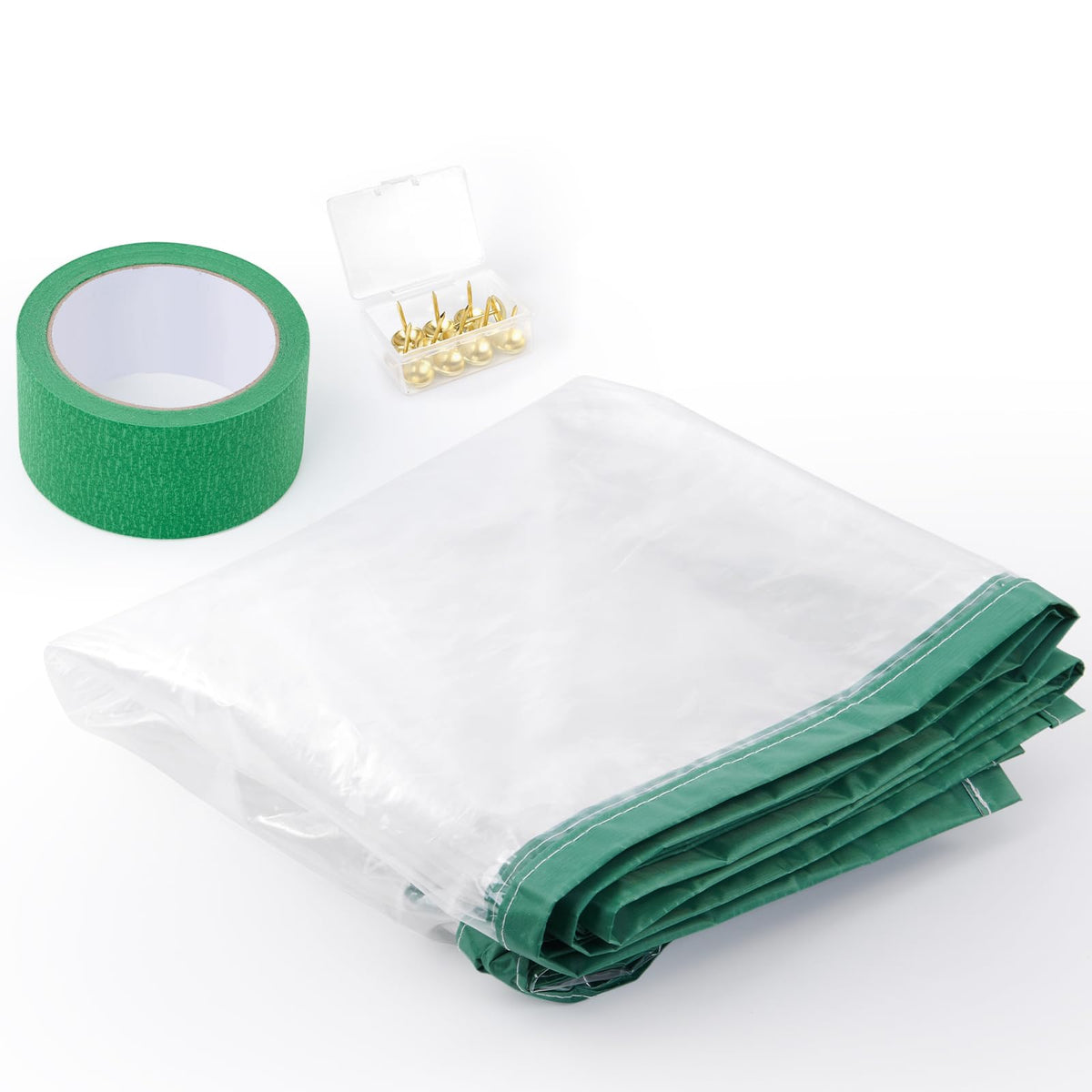 PICK FOR LIFE dust barrier door with magnetic close keeps dust contained.