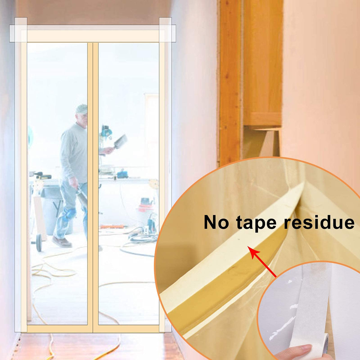 Pick for Life 4W x 7.5H barrier fits standard doorways