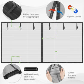 Pick For Life retractable net design stores neatly when unused.