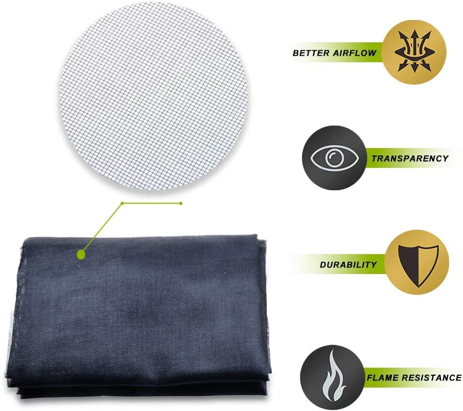 PICK FOR LIFE fiberglass mesh provides tear resistance and ventilation