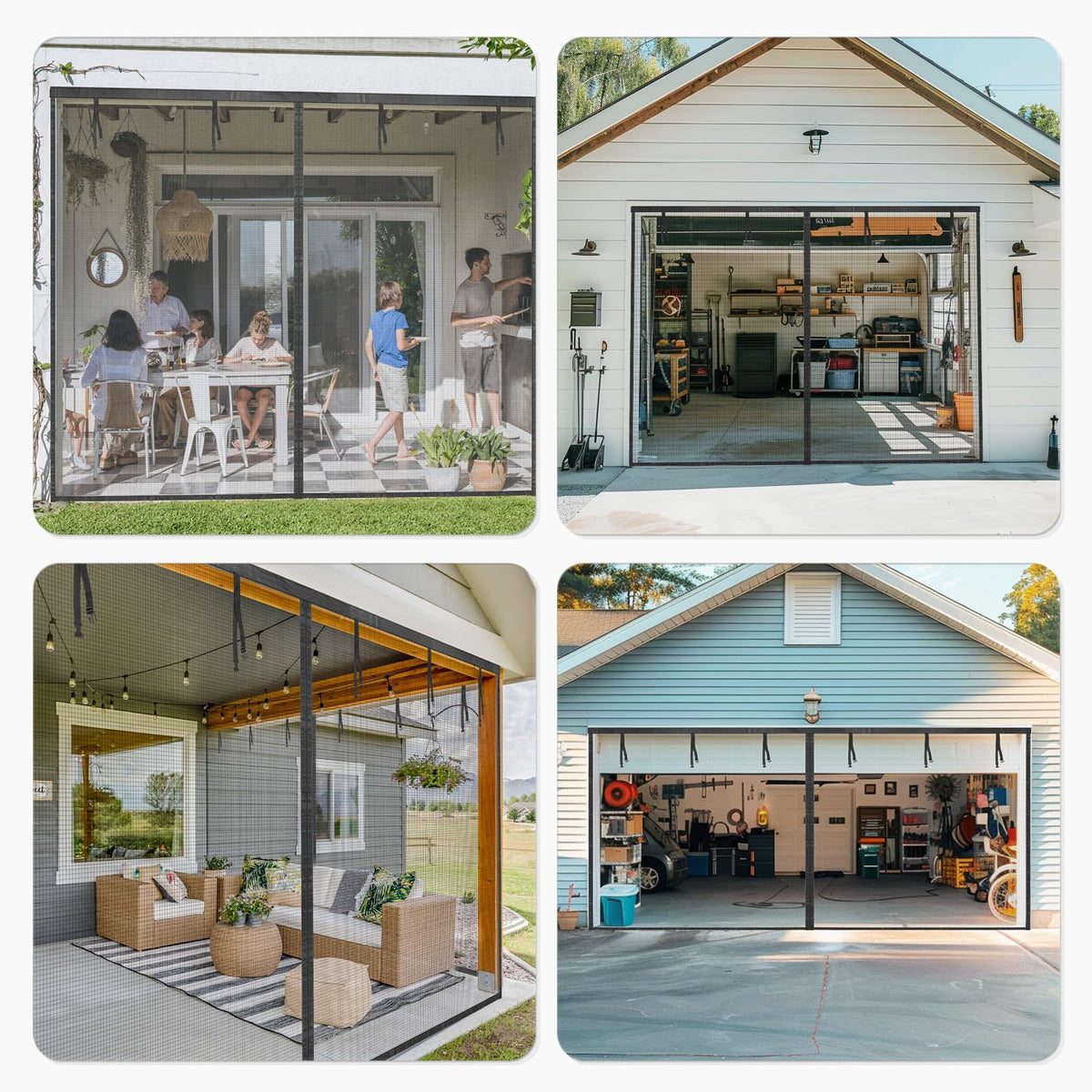 PICK FOR LIFE retractable frame stores compactly off-season.