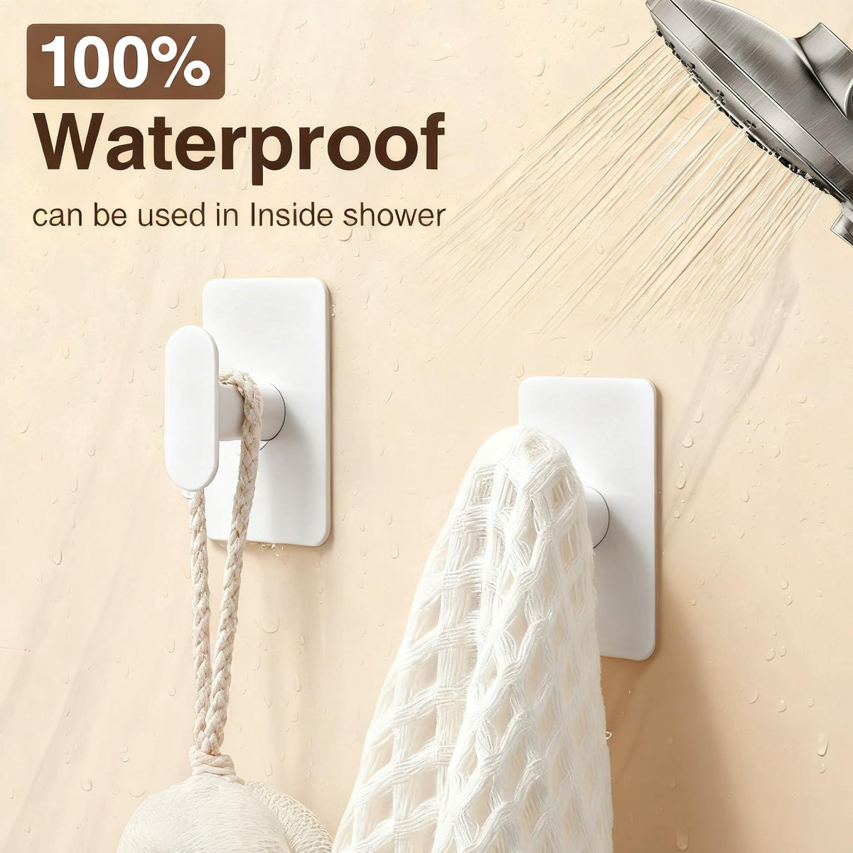 Pickpiff adhesive towel hook in dorm spaces for organizing.
