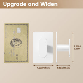 Pickpiff adhesive towel hook in kitchen for towels and tools.