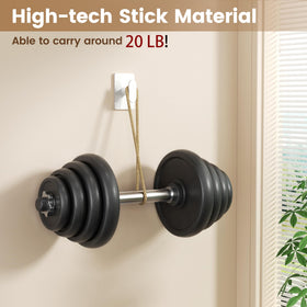 Pickpiff adhesive towel hook in shower resists moisture.
