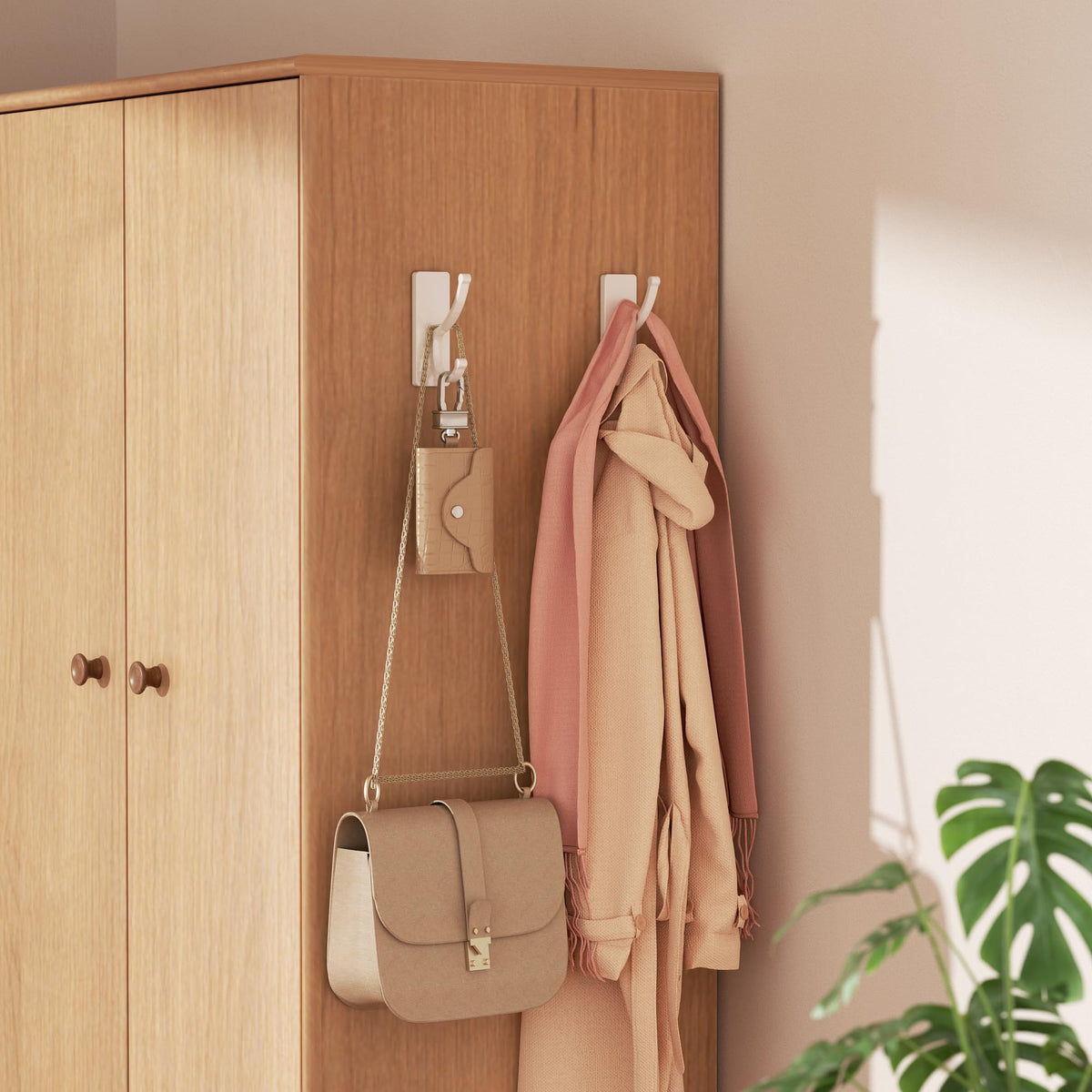 Pickpiff adhesive wall hooks strip easy to use in any room