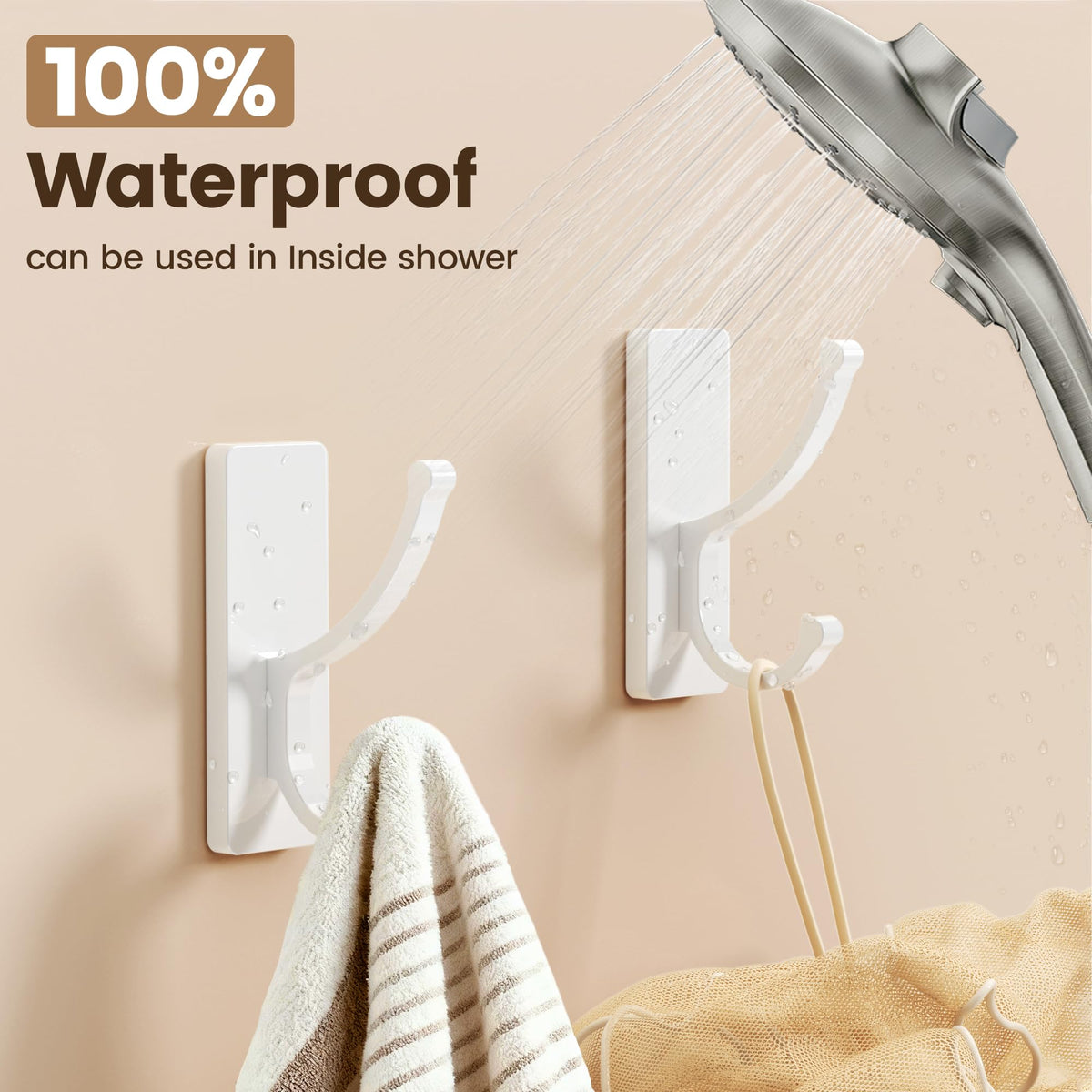 Pickpiff adhesive wall hooks strip residue-free removal from clean surfaces