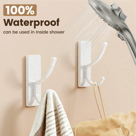 Pickpiff adhesive wall hooks strip residue-free removal from clean surfaces