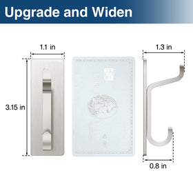 Pickpiff heavy-duty adhesive hook suitable for kitchen tools