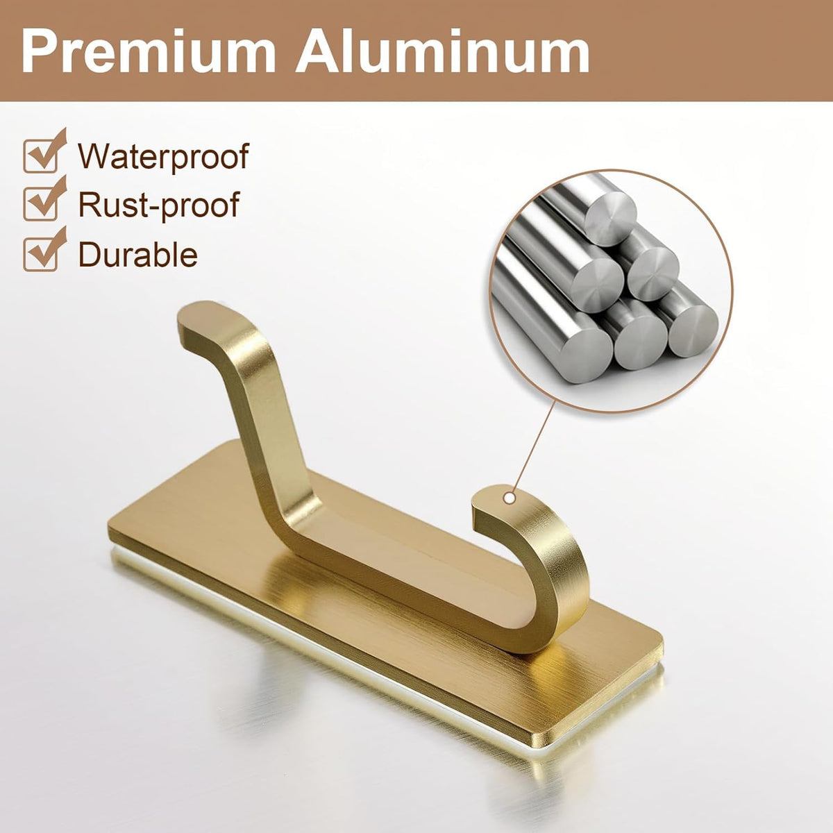Pickpiff multifunctional adhesive hooks for bathrooms, kitchens, and entryways