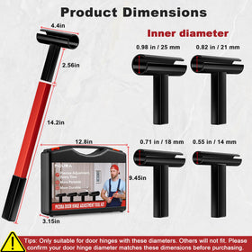 Picura door hinge adjuster 0.71 in diameter improves cabinet door alignment.
