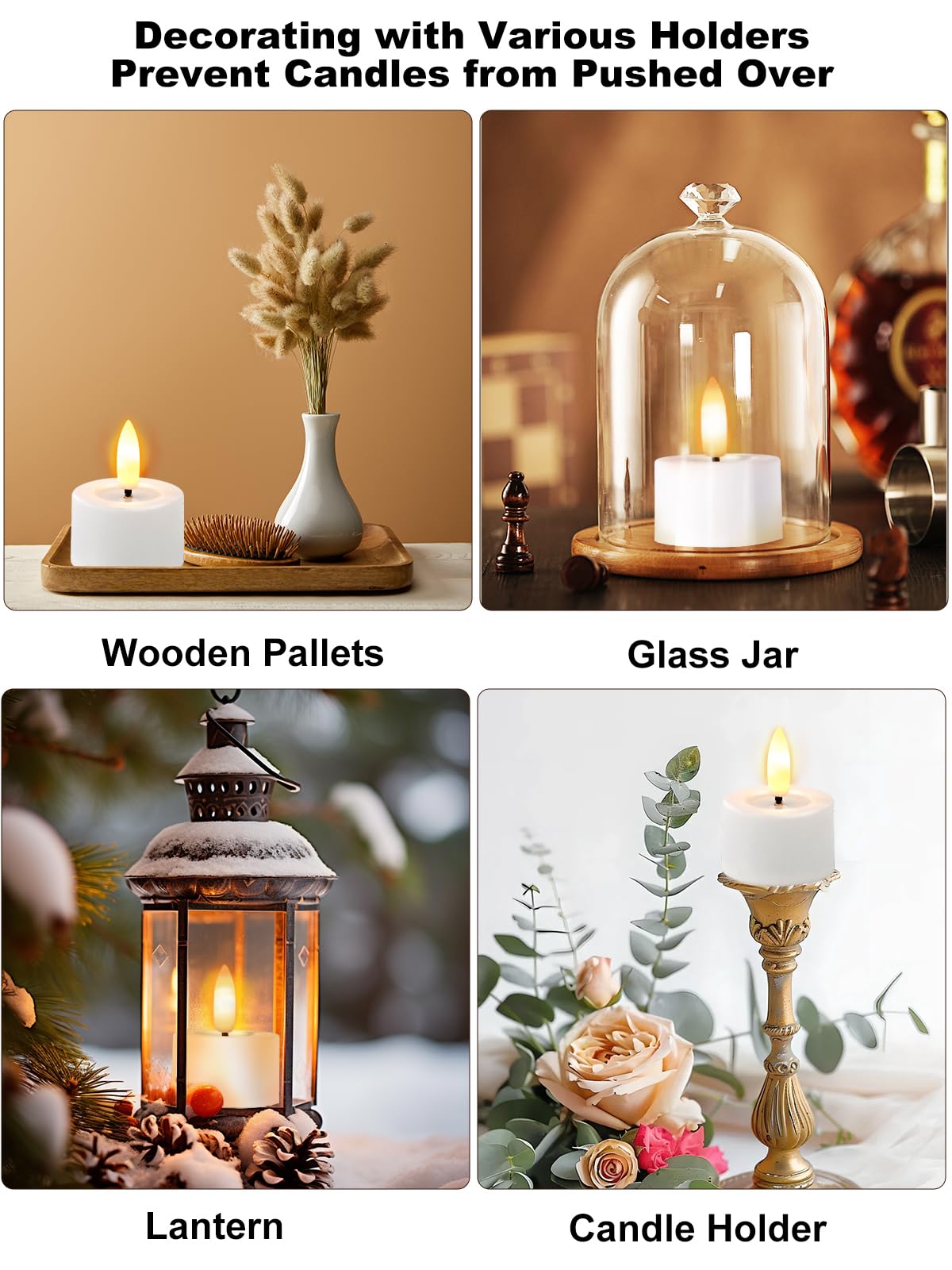 PIDZPOW wedding table decor provides safe, elegant glow for receptions.