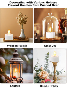 PIDZPOW wedding table decor provides safe, elegant glow for receptions.