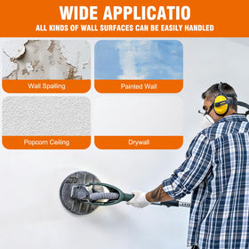 Pihemum sanding discs pack with hook-and-loop backing for easy changes